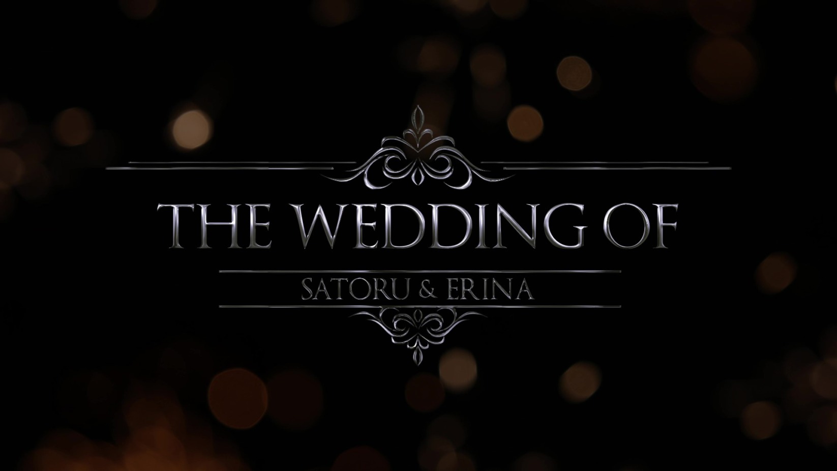 Silver wedding titles 957156-3
